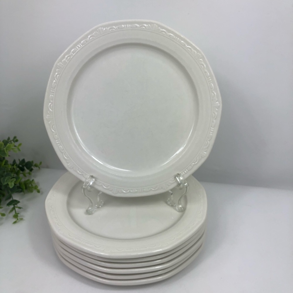 DINNER Plate Castleton White by SYRACUSE